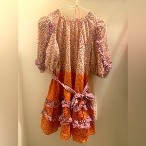 Ann Taylor ruffle dress size 2 (fits like a M)